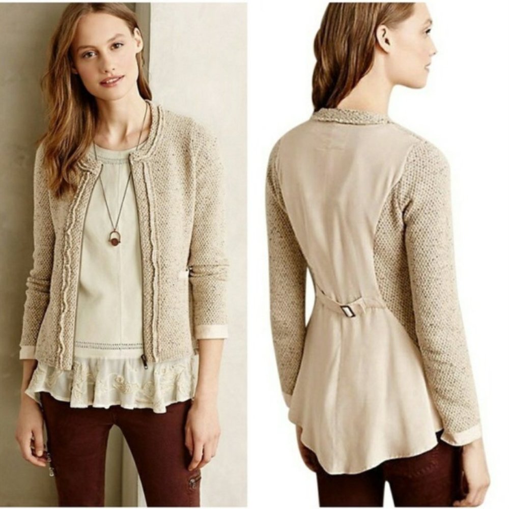 Anthropologie Angle of the North Knit Jacket (M)